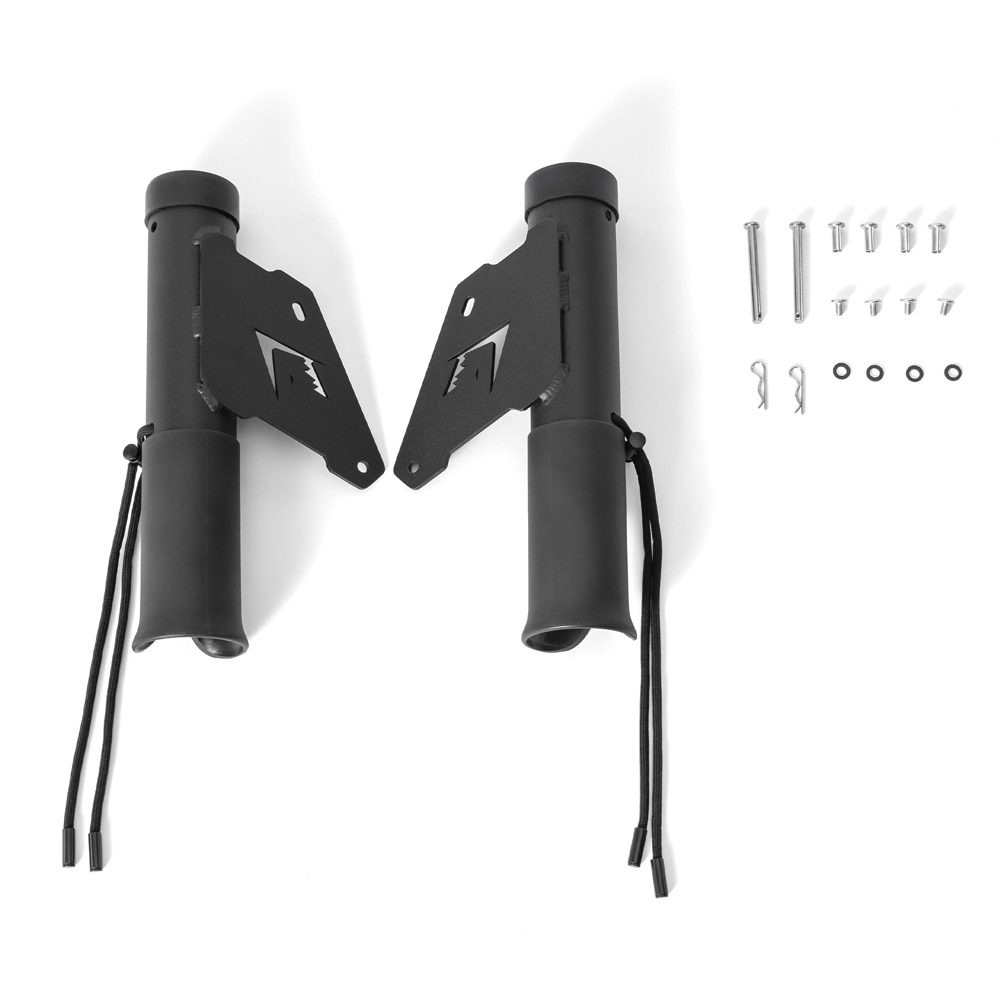 Off-Road Fishing Rod Holder, Double Rod Kit with 2 Holders fit for 2021+ Ford Bronco 2/4 Door-11