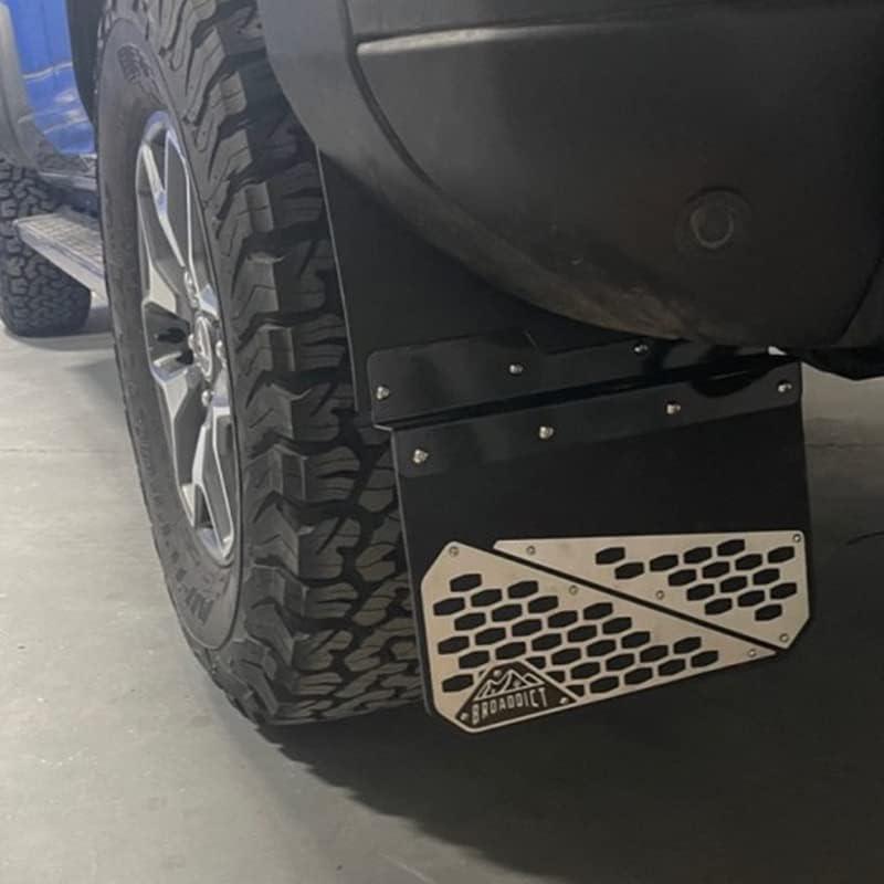 2X Rear Mud Flaps Splash Guards - BROADDICT