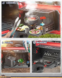 Rear Door Tailgate Table for Jeep Wrangler JK JKU JL JLU 2007-2025 2/4 Door - BROADDICT