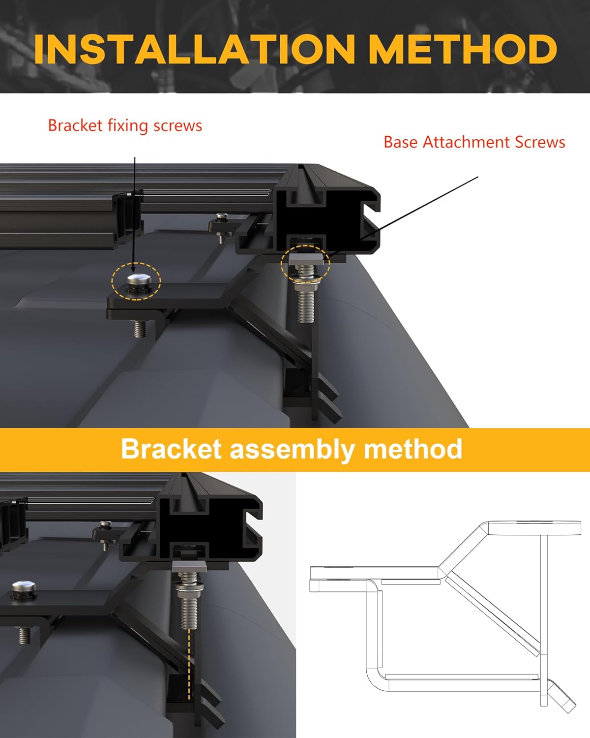 Roof Platform (with Roof Rail Roof Rack) - BROADDICT