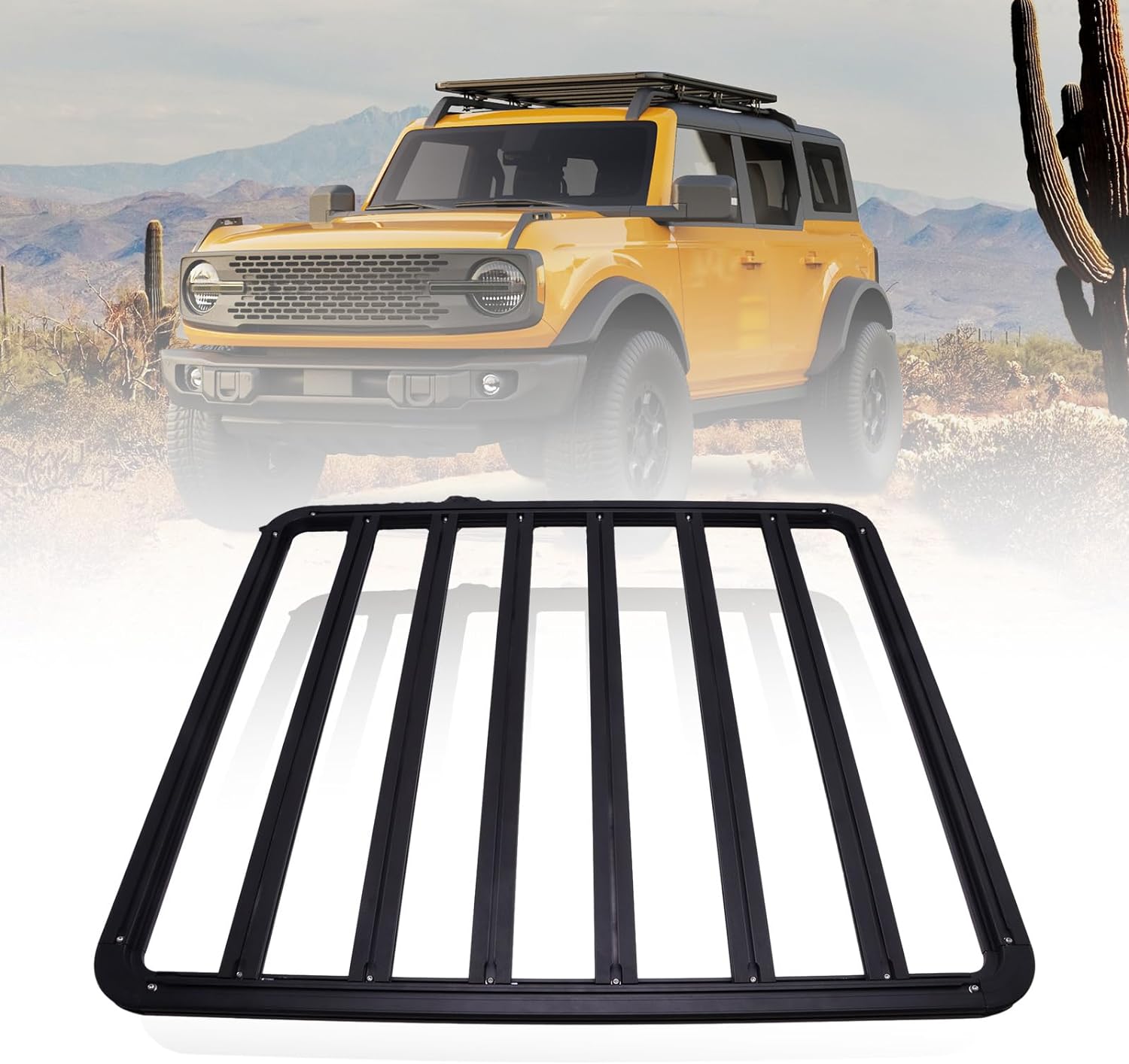 Roof Platform (with Roof Rail Roof Rack) - BROADDICT