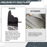 2X Rear Mud Flaps Splash Guards - BROADDICT