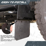 2X Rear Mud Flaps Splash Guards - BROADDICT