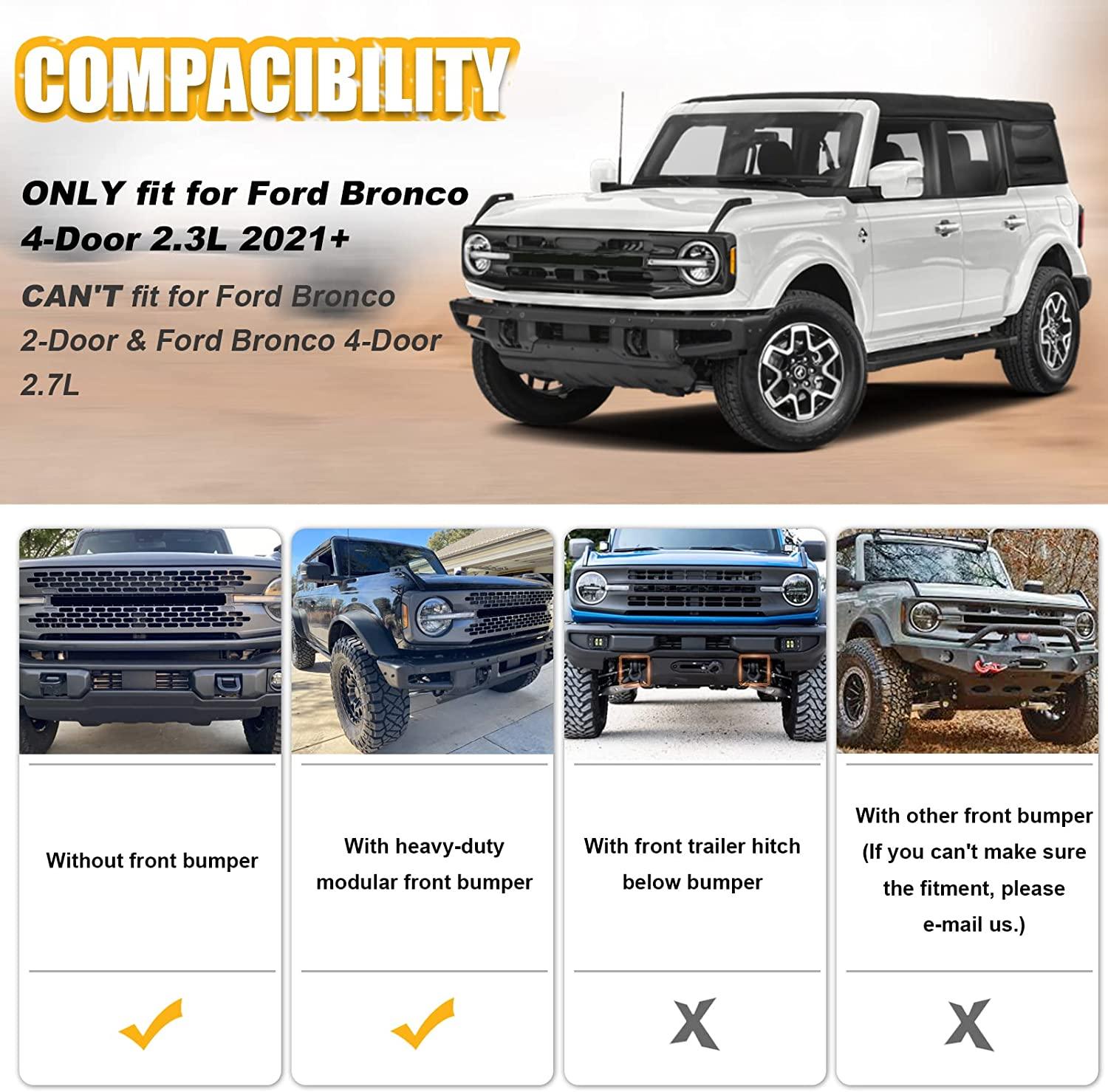 4-Door 2.3L Skid Plate Kit - BROADDICT