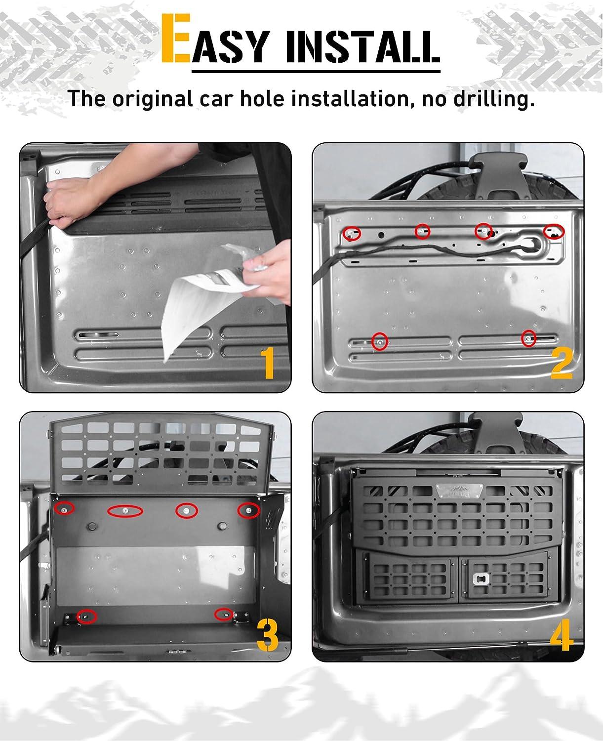Rear Door Tailgate Table - BROADDICT
