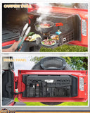 Rear Door Tailgate Table for Jeep Wrangler JK JKU JL JLU 2007-2025 2/4 Door - BROADDICT