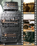 Rigid Molle Panels Seat Back Modular Storage for Tactical Gear - BROADDICT
