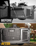 Rear Door Tailgate Table and Molle Panel - BROADDICT