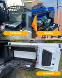 Rear Door Tailgate Table and Molle Panel - BROADDICT