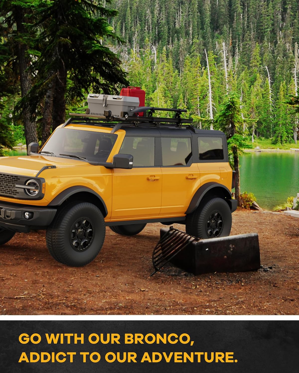 Roof Platform (with Roof Rail Roof Rack) - BROADDICT