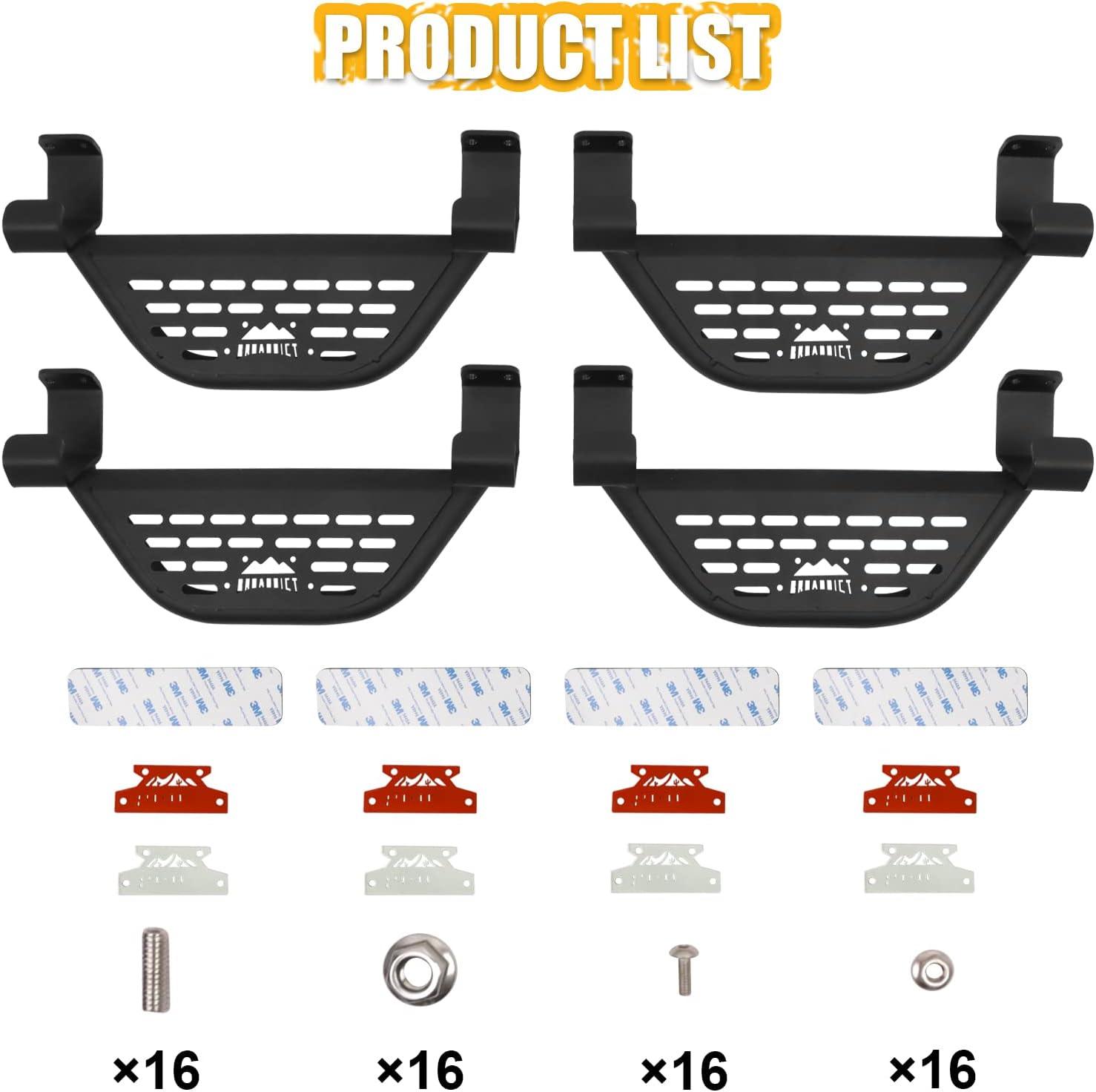 4X EZ-Steps for 4-Door - BROADDICT