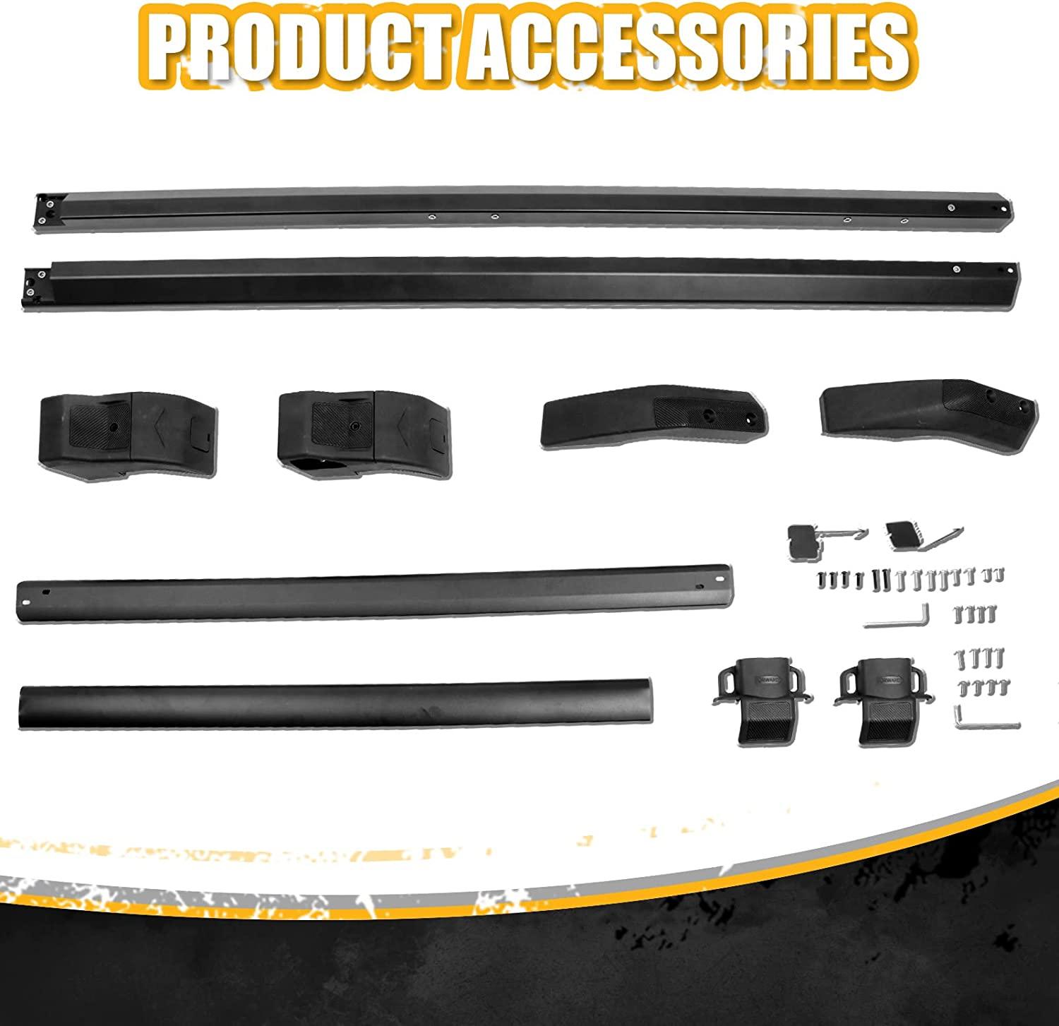 Roof Rack Rails Cross Bar Kit - BROADDICT