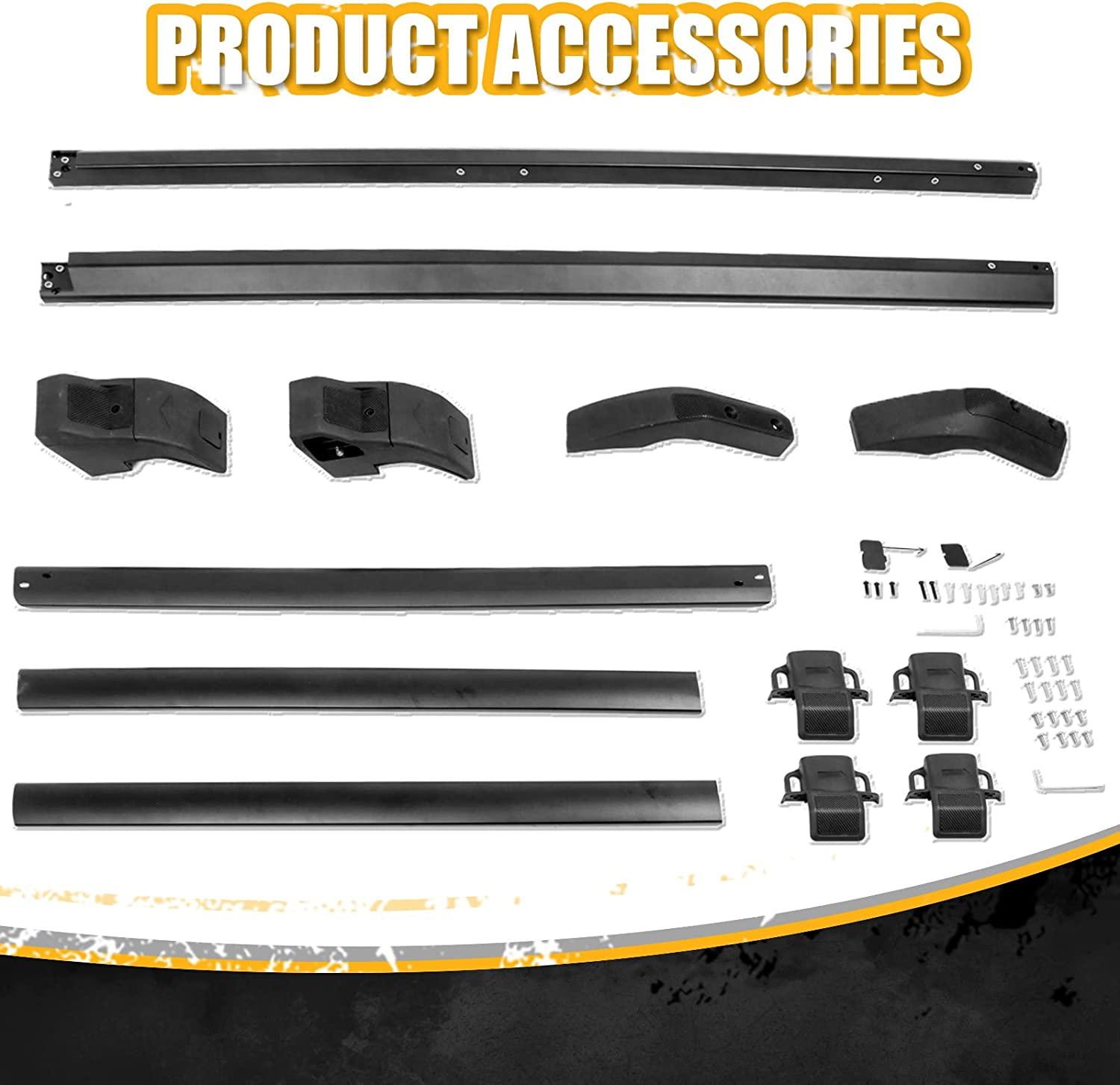Roof Rack Rails Cross Bars Kit - BROADDICT