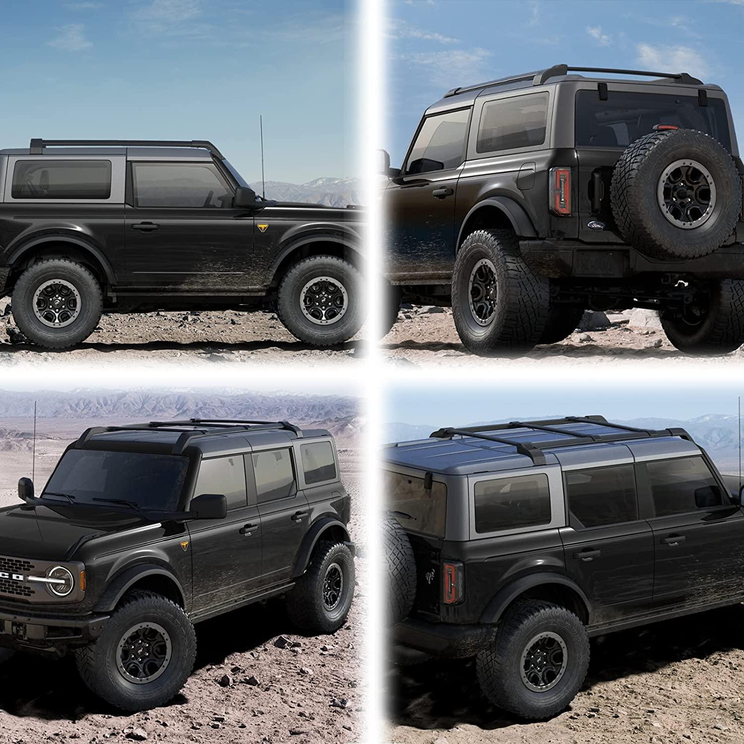 Roof Rack Rails Cross Bars Kit - BROADDICT