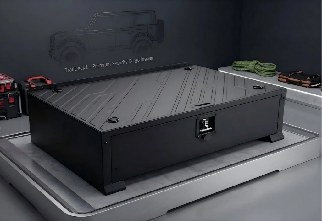 Coming Soon: Broaddict TrailDeck L – The Ultimate Security Cargo Drawer for Your Ford Bronco