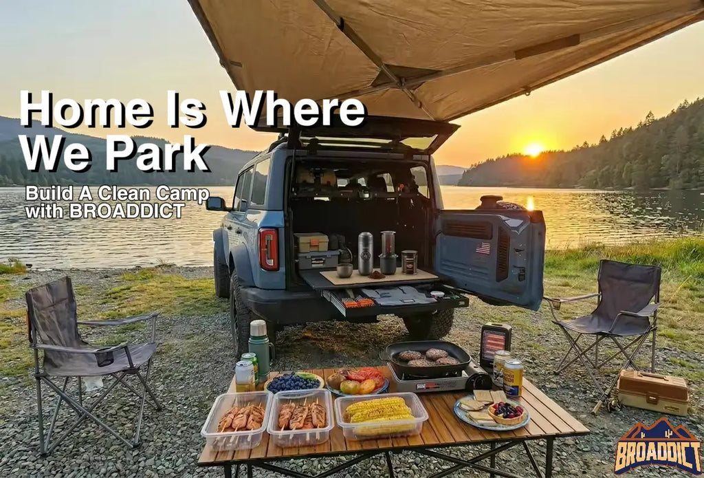 How to Build a Sustainable Camp Setup with BROADDICT TrailDeck this Earth Day