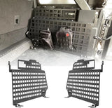 Broaddict 4-Door Rear Window Interior Shelf Storage Molle Panel