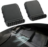 Broaddict Under Seat Vent Deflectors Fit for Ford Bronco 4-Door 2021–2025 Rear AC Vent Deflector Bronco Accessories Fit for OEM or Regular Floor Mats 2PCS