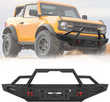HD Front Bumper W/Led Lights for 2021-2025 Ford Bronco 2/4-Door - BROADDICT
