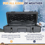 MGS 141 Quart Waterproof Cargo Case with Outside Molle Panel & Lay-Flat Built-In Molle Panel Tabletop Travel Assist Tires - BROADDICT