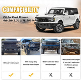 2/4-Door Front & Engine Skid Plate Kit - BROADDICT