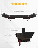 Rear Bumper w/LED Lights - BROADDICT