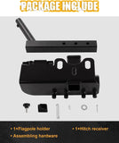 Class III 2" Towing Hitch Receiver with Flag Bracket - BROADDICT