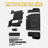 2/4-Door Front & Engine Skid Plate Kit - BROADDICT