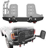 Rear Bumper w/LED Lights - BROADDICT