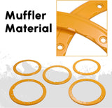 5X Bead Lock Trim Yellow Rings Kit - BROADDICT