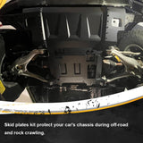 2/4-Door Front & Engine Skid Plate Kit - BROADDICT