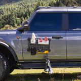 Magnetic Gear Tray Set with MOLLE Panel for Overlanding, Outdoor Cooking and Vehicle Side Storage-7