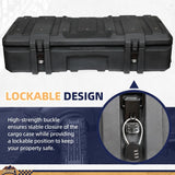 MGS 141 Quart Waterproof Cargo Case with Outside Molle Panel & Lay-Flat Built-In Molle Panel Tabletop Travel Assist Tires - BROADDICT