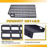 4-Door Rear Window Interior Shelf Storage Molle Panel - BROADDICT