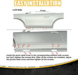 2 Door Pinch Weld Cover - BROADDICT