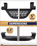 4X EZ-Steps Fit for 2021-2025 Ford Bronco 4 Door Add on OEM Rock Rail, Replace for Running Boards Side Steps-7