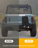 Rear Bumper Specialized Tailgate Panel - BROADDICT