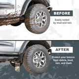 2X Rear Mud Flaps Splash Guards - BROADDICT