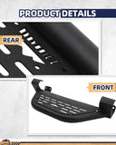 4X EZ-Steps Fit for 2021-2025 Ford Bronco 4 Door Add on OEM Rock Rail, Replace for Running Boards Side Steps-9