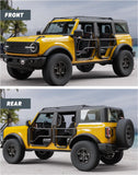 Front & Rear Tube Half Doors - BROADDICT