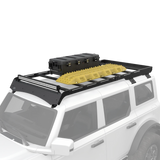 Broaddict Full-Length Aluminum Overland Roof Rack for 2021-2026 Ford Bronco 4-Door Hardtop & Raptor