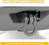 Tow Hook Brackets Shackle Mounts - BROADDICT