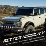 Fog Lights Mounting Brackets - BROADDICT