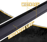 4-Door 4.13" Running Boards - BROADDICT