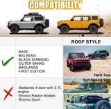 Roof Rack Rails Cross Bars Kit - BROADDICT